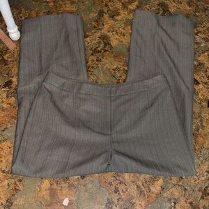 Woman’s Gray Pinstripe Dress Pants